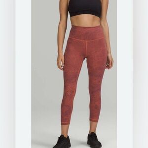 Lululemon Wunder Train High-Rise Crackle Leggings